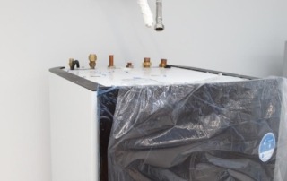 Aerotermia Altherma 3 máquina interior conexiones