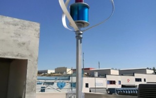 Generador eólico cubierta ShoWorking