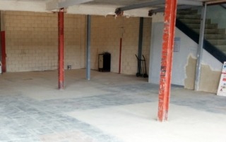 Acabado final de la cimentación